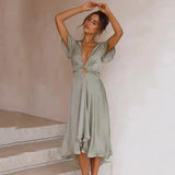 Mirevane | Robe fluide vintage élégante