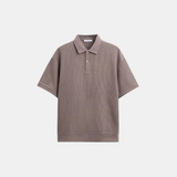 Baptiste | Polo homme élégant à manches courtes texturé