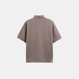 Baptiste | Polo homme élégant à manches courtes texturé