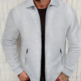 Gabin | Veste casual unie légèrement extensible