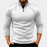 Mathieu | Pull homme à col zippé et coupe élégante