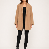 Mireille | Manteau femme en laine, coupe élégante et classique