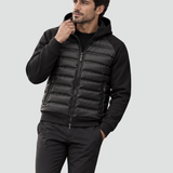 Loïc | Veste Hybride Matelassée pour Homme avec Capuche
