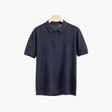 Lucien | Polo homme en maille douce avec demi-zip moderne