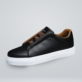 Élias | Baskets blanches en cuir premium pour homme