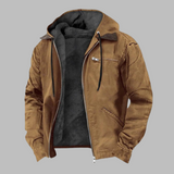 Élias | Veste homme chic en coton bleu marine confortable