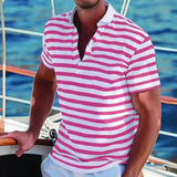 Théodore | Polo vintage à rayures pour homme