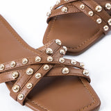 Claire | Sandales tendance avec détails en clous