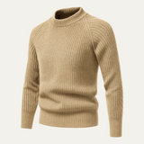 Rémi | Pull en cachemire pour homme avec texture et col rond