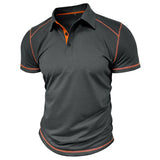 Bastien | Polo Homme Color Block en Coton Respirant