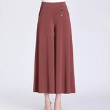 Sara | Pantalon Élégant à Jambes Larges