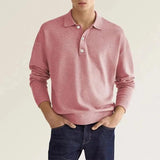 Isidore | Polo Homme à Manches Longues Élégant et Confortable