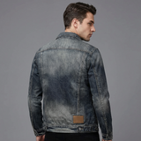 Armand | Veste en jean vintage à style rétro