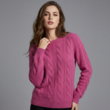 Pauline | Pull en tricot à motifs câblés Lyanna