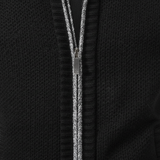 Thierry | Gilet sans manches en tricot à col montant