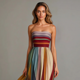 Aurore | Robe longue de soirée à l’allure glamour et fluide
