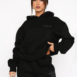 Ensemble Sweat à Capuche et Jogging Détendu pour un Confort Quotidien