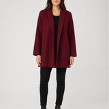 Mireille | Manteau femme en laine, coupe élégante et classique