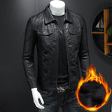 Valentin | Veste en cuir homme au style vintage