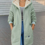 Christine | Sweat à capuche polaire pour femme