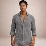 Noé | Chemise en Lin à Coupe Regular