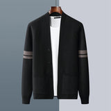 Romain | Cardigan Homme en Maille Mérinos à Boutons