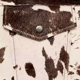 Charlotte | Veste à imprimé western-chic avec texture poil réaliste