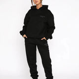 Ensemble Sweat à Capuche et Jogging Détendu pour un Confort Quotidien