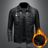 Valentin | Veste en cuir homme au style vintage