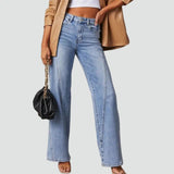 Daphnéa | Jean Évasé Taille Haute pour Femme