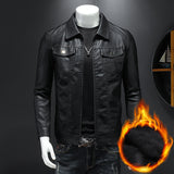 Valentin | Veste en cuir homme au style vintage