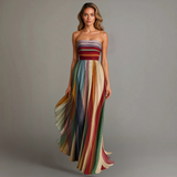 Aurore | Robe longue de soirée à l’allure glamour et fluide