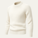 Rémi | Pull en cachemire pour homme avec texture et col rond