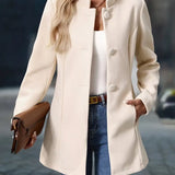 Hélène | Manteau féminin chic à coupe ajustée