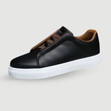 Élias | Baskets blanches en cuir premium pour homme