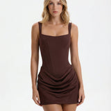 Garance | Robe Mini Effet Corset