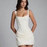 Garance | Robe Mini Effet Corset