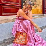 Naëlys | Robe Maxi d’Été Coupe A-Line Élégante