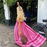 Naëlys | Robe Maxi d’Été Coupe A-Line Élégante