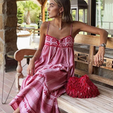 Naëlys | Robe Maxi d’Été Coupe A-Line Élégante