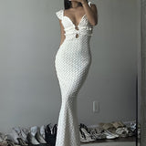 Valessine | Robe de soirée sirène élégante à décolleté en V