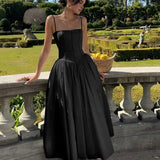 Orléanne | Robe midi d'été élégante en coton léger