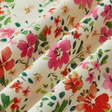 Maélinea | Robe midi florale légère à dentelle romantique été