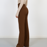 Margaux | Pantalon Taille Haute à Jambes Droites Élégantes