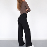 Margaux | Pantalon Taille Haute à Jambes Droites Élégantes