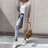 Joséphine | Cardigan Femme Oversize en Maille Douce