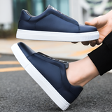 Élias | Baskets blanches en cuir premium pour homme