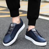 Élias | Baskets blanches en cuir premium pour homme