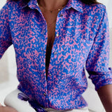 Léonie | Blouse Femme à Imprimé Élégant et Coupe Aérée