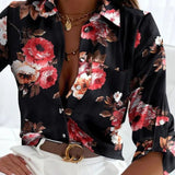 Léonie | Blouse Femme à Imprimé Élégant et Coupe Aérée
